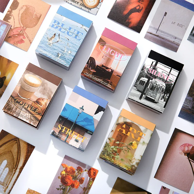 50 stücke frische Kunst Hand Zelt DIY Tagebuch Mini Aufkleber Buch Kreativität Briefpapier DIY Tagebuch Album Scrap booking Material