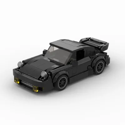 MOC-Black Bird (930) Turbo-Rennsportwagen Fahrzeug Speed Racer Bausteine Ziegel Kreatives Garagenspielzeug für Jungen Image