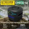 Nitecore emr30 se mini mücken repeller tragbare USB-C wiederauf ladbar 16ft 360 ° zum angeln camping