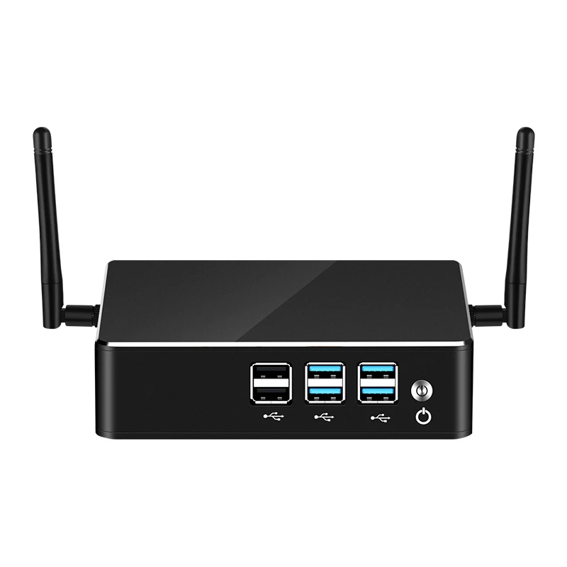 Kompakter Mini-PC Intel Core i7 5500u i5 5200u i3 5005u Windows 10 Linux 300 MBit/s WLAN Gigabit Ethernet HTPC Thin Client Image
