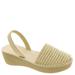 Kenneth Cole Reaction Fine Glass Weave - Womens 7 Tan Sandal Medium