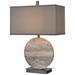 Vermouth 26.5" High 1-Light Table Lamp - Gray - Includes LED Bulb