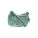 Giani Bernini Leather Crossbody Bag: Green Print Bags