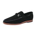 Homme Mocassins et Slip On Chaussures formelles Chaussures de moine Chaussures Bateau Décontractées du quotidien Faux Cuir Respirable Confortable Mocassins Noir Marron Vert Automne Hiver