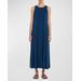 Supremo Scoop-neck Midi Tank Dress