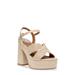 Wynston Raffia Platform Sandal