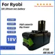 Batterie aste pour Ryobi ONE + 8.0 Ah 6 0 Ah 18V Eddie Ion P108 Pknit P122 P104 P105 P102