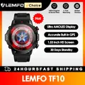 LEMFO-Montre intelligente AMOLED pour homme appel Bluetooth sport étanche extérieur écran HD