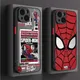 Étui de téléphone rigide de luxe pour Samsung Galaxy coque Marvel Spider Man S24 Ultra S23 S22
