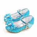 Girls' Heels Glitters Princess Shoes Rubber Patent Leather Glitter Crystal Sequined Jeweled Big Kids(7years ) Little Kids(4-7ys) Toddler(9m-4ys) Daily Party Evening Walking Shoes
