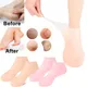 Chaussettes en silicone pour les soins des pieds extensibles et prévenant la sécheresse