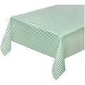 Emmevi Mv S.p.a. - Nappe de Cuisine AntiTaches Tissu Ciré Plastifié Housse de Table Carrés Vert