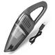 Tlily - Aspirateur de Voiture Portable , Aspiration Forte 6000PA, éLevéE 120W, Nettoyage - Gris