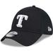 Men's New Era Texas Rangers Evergreen Black & White Neo 39THIRTY Flex Hat