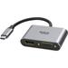 USB C to HDMI VGA Adapter USB Type C to VGA HDMI Adapter Thunderbolt 3 VGA Adapter for MacBook Pro/iPad Pro/Air 2020