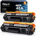 Timink 48A CF248A 2-Pack High Yield Toner Cartridge | Works with HP Laserjet Pro M15a M15w M16a / HP Laserjet Pro MFP