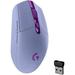 Logitech G305 LIGHTSPEED Wireless Gaming Mouse Hero 12K Sensor 12 000 DPI Lightweight 6 Programmable Buttons 250h Battery Life On-Board Memory PC/Mac - Lilac