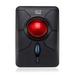 ADESSO iMouse T50 Wireless Ergonomic Finger Trackball Mouse with Nano USB Receiver Programmable 7 Button Design and 5 Level DPI Switch for Left and Right Hand