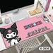 Kuromie Mouse Pad Sanrio Cute Anime Cartoon Pink Melody Large Gamer Accessories Gamer MousePad XXL Mousepad Mouse 900X400MM Mat