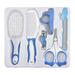 GoolRC Baby Care Kit with 6 Piece Grooming Set Hair Brush Comb Nail File Clipper Scissors for Newborns and Infants