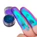 Concrete Minerals Eyeshadow Metallic Color Changing Eyeshadow Powder Long-Lasting Shiny Glitter Loose Mineral Powder Quick Dry Holographic Shimmer Eye Shadow T0H8