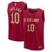 Men's Fanatics Branded Darius Garland Wine Cleveland Cavaliers Fast Break Player Jersey - Icon Edition