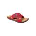 Women's Leyla Slip On Sandal by LAMO in Red (Size 9 M)
