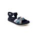 Women's Helena Sandal by Jambu in Navy Multi (Size 9 M)