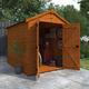 7'x5' Tiger Shiplap Windowless Apex Double Door Shed - Wooden Shiplap Sheds - 0% Finance - Buy Now Pay Later - Tiger Sheds