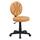 Open Box - Flash Furniture Basketball Swivel Task Office Chair - Black/ Orange