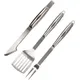 Outback Stainless Steel 3 Piece Bbq Tool Set