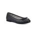 Women's Bessa Casual Flat by Cliffs in Navy Burnished Smooth (Size 9 1/2 M)