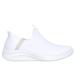 Skechers Women's Slip-ins: Ultra Flex 3.0 - Cozy Streak Sneaker | Size 8.0 | White | Textile/Synthetic | Vegan | Machine Washable