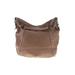 MICHAEL Michael Kors Leather Hobo Bag: Brown Bags