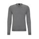 Hugo Boss Black Mens Botto-l Crew Neck Knitwear Medium Grey - Size Medium