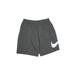 Nike Athletic Shorts: Gray Activewear - Women's Size Large