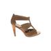 MICHAEL Michael Kors Heels: Tan Shoes - Women's Size 8 - Open Toe