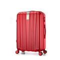 ZNBO 14 inch Suitcase Lightweight,Trolley Carry On Hand Cabin Luggage Suitcases,Hard Shell Suitcase,Rolling Suitcase Travel,Suitcase Expandable Luggage,Red,14