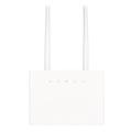 WiFi Router, White Support 32 Users 100-240V 4G LTE CPE WiFi Router 300Mbps LAN WAN Port with 2 5dBi Antennas for Africa Warehouses (UK Plug)