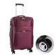 ZNBO Luggage Suitcase Extra Large Expandable,Durable Lightweight Suitcase with 4 Dual Spinner Wheels Built-in 3 Digit Combination Lock,Purple,28