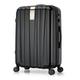 ZNBO 14 inch Suitcase Lightweight,Trolley Carry On Hand Cabin Luggage Suitcases,Hard Shell Suitcase,Rolling Suitcase Travel,Suitcase Expandable Luggage,Black,16