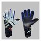 Goalkeeper Gloves, Goalie Gloves, Football Gloves, Breathable Football Goalkeeper Gloves with Super Grip Latex Having Shock Absorption Padding (Color : Black and white, Size : 8)