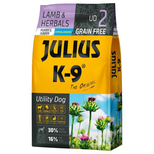 2x 10kg JULIUS K-9 Puppy & Junior Lamm & Krauter Hundefutter trocken