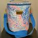 Lilly Pulitzer Storage & Organization | Lilly Pulitzer Round Insulated Cooler | Color: Blue/Pink | Size: Os