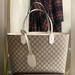 Gucci Bags | Authentic New Gucci Reversible Leather Tote | Color: White | Size: Os
