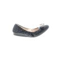 Cole Haan Flats: Slip-on Wedge Casual Black Solid Shoes - Women's Size 8 1/2 - Round Toe