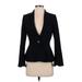 Saks Fifth Avenue Wool Blazer Jacket: Black Jackets & Outerwear - Women's Size 0