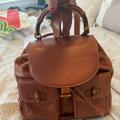 Gucci Bags | Euc Bamboo Gucci Backpack | Color: Brown/Tan | Size: Os