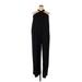 Nine West Jumpsuit: Black Solid Jumpsuits - Women's Size 2X-Large