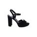 Madden Girl Heels: Black Shoes - Women's Size 8 1/2